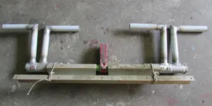 Helicopter foot control pedal system part (Boeing display item)